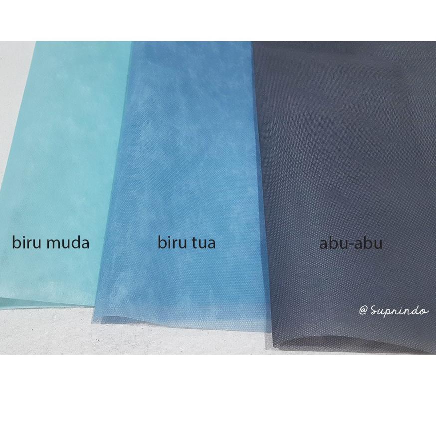 

Kekinian 1 ROLL kertas TISSUE IMPORT 65cm x 20meter (bunga, alas giftbox dll) ~