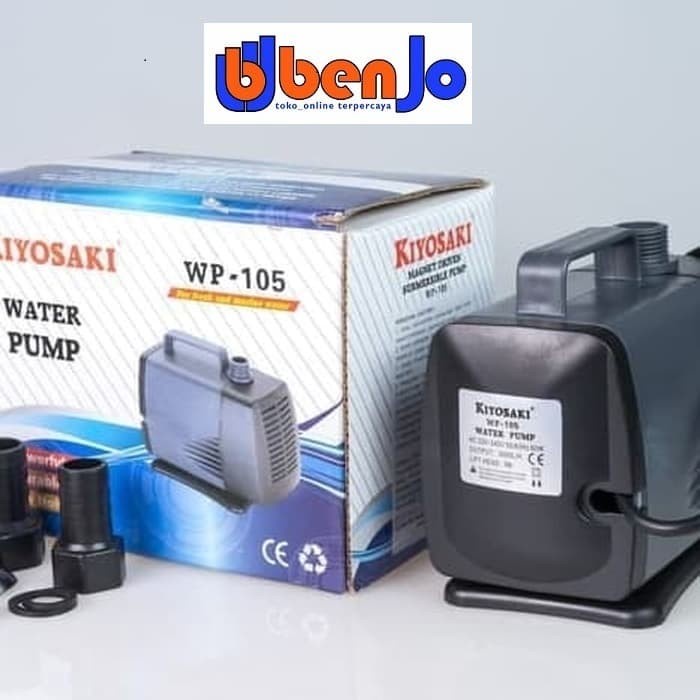 Pompa Celup Aquarium Kolam Kiyosaki WP 105