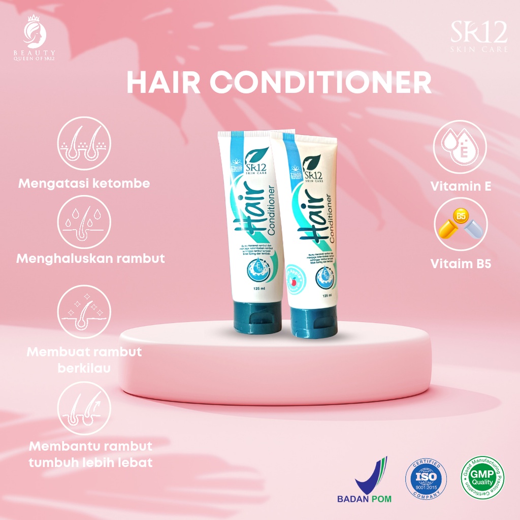 Hair Conditioner SR12 Kondisioner Rambut Conditioner Rambut Hair Care Treatment Rambut Kondisioner Rambut Salon Hair Treatment Mask Hair Fall Mengatasi Rambut rontok