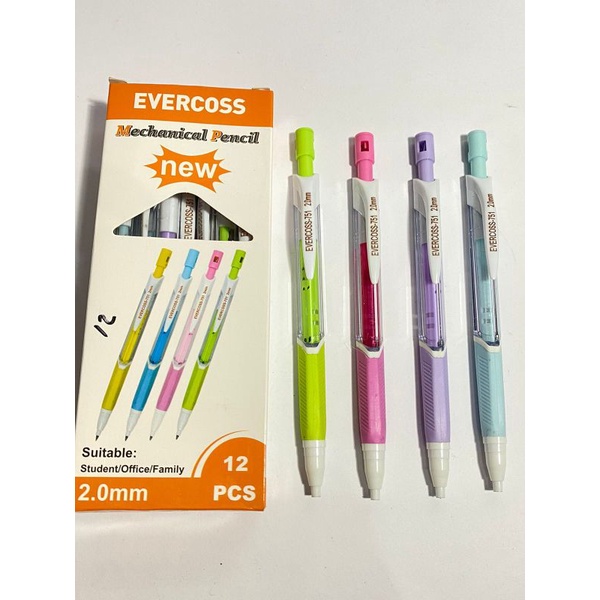 

Pensil Mekanik / Pencil Mechanic EVERCOSS LUCU 2.0 mm (PCS)