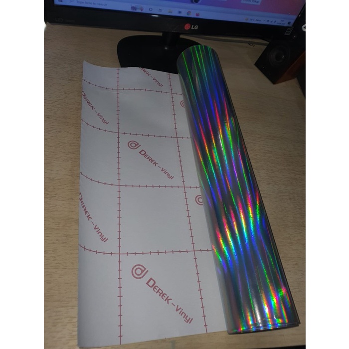 Sticker Derek Laser Chrome Derek 45 Cm (rol)