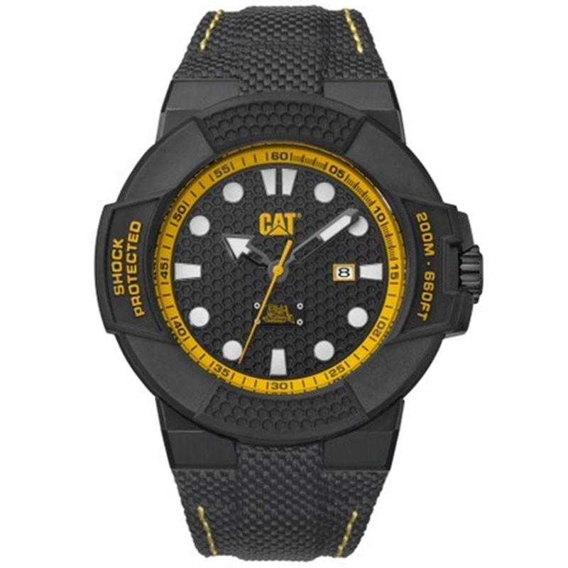 Caterpillar Cat  SF.161.61.111 Shockmaster  Jam Tangan Pria Original