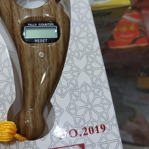 tasbih digital motif kayu SXH 5136
