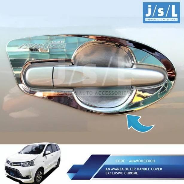 BLZ.31Oc22q ‣ OUTER HANDLE ALL NEW AVANZA / GRAND NEW AVANZA MODEL EXCLUSIVE JSL CHROME