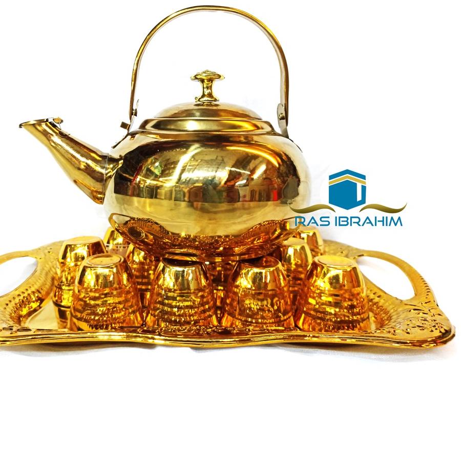 TEKO ARAB / TEKO EMAS / 1 SET / OLEH HAJI