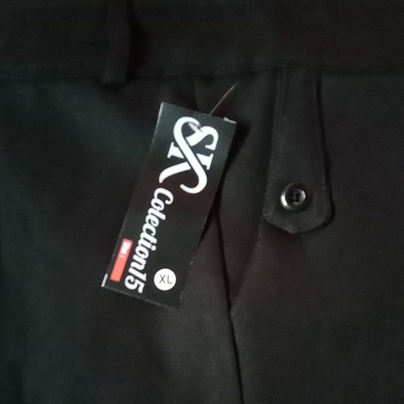 CELANA KERJA KANTOR WARNA HITAM SLIMFIT MURAH KUALITAS PREMIUM