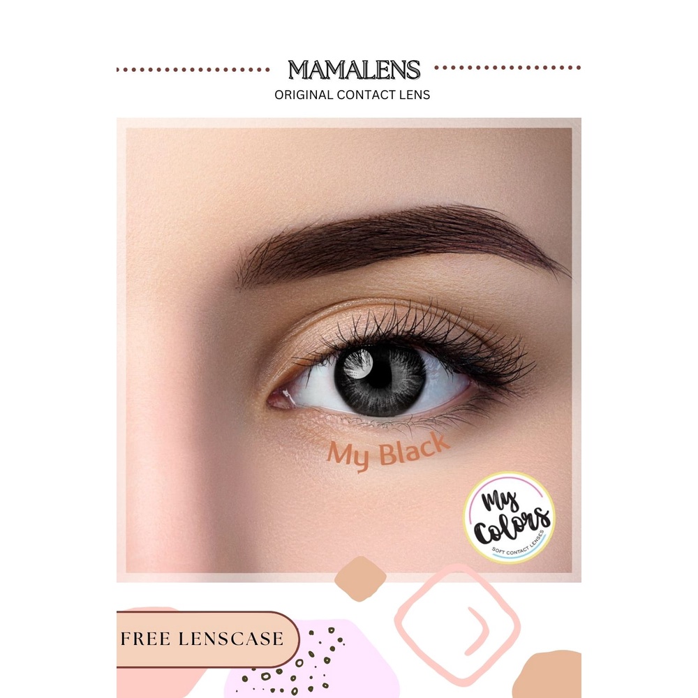 SOFTLENS MY COLORS BY GELFLEX DIA 15MM | NORMALL ONLY! + FREE LENSCASE - MAMALENS