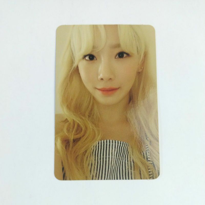 Official TAEYEON Purpose Album Photocard