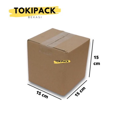 

Kardus Packing Polos 15 x 15 x 15cm Kokoh Corrugated - Tokipack MB05