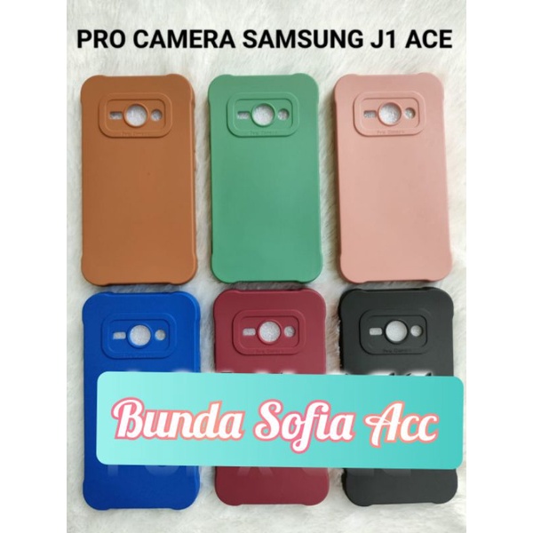 CAse terbaru pro camera Samsung j1 Ace softcase macaron