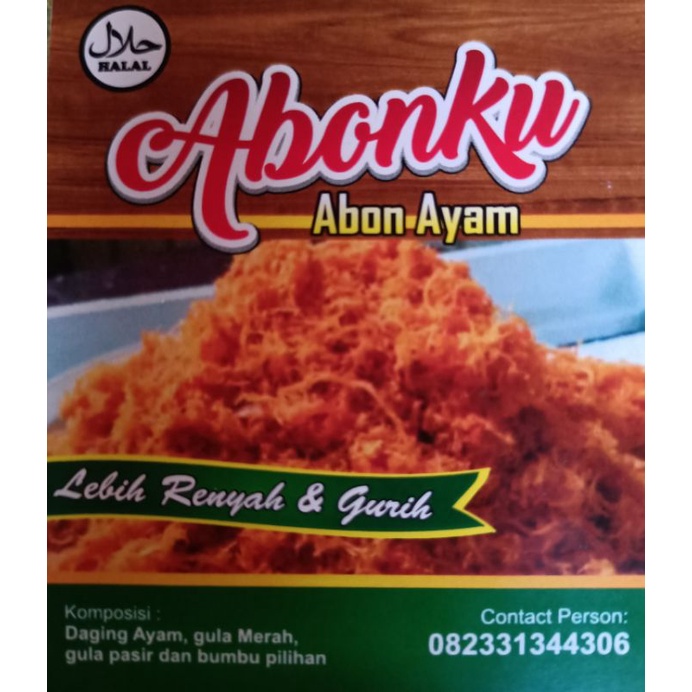 

ABON AYAM Abonku