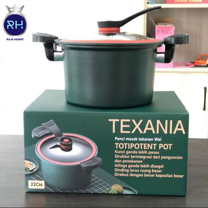 Presto Panci Presto Texania Teflon Pressure Cooker Pot Totipotent