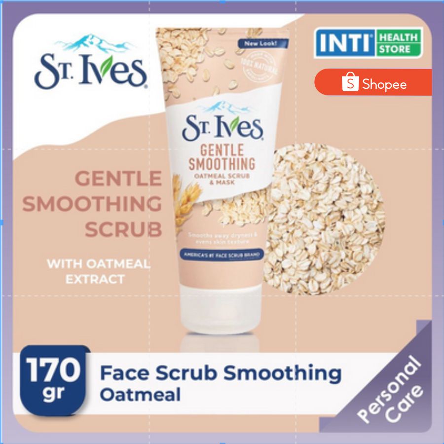 St. Ives Gentle Smoothing Oatmeal Scrub Mask | 170gr