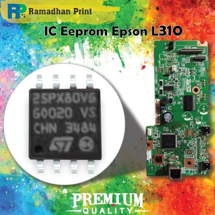 Main Ic Eprom Eeprom Epson L310Resetter Counter Mainboard Printer L310