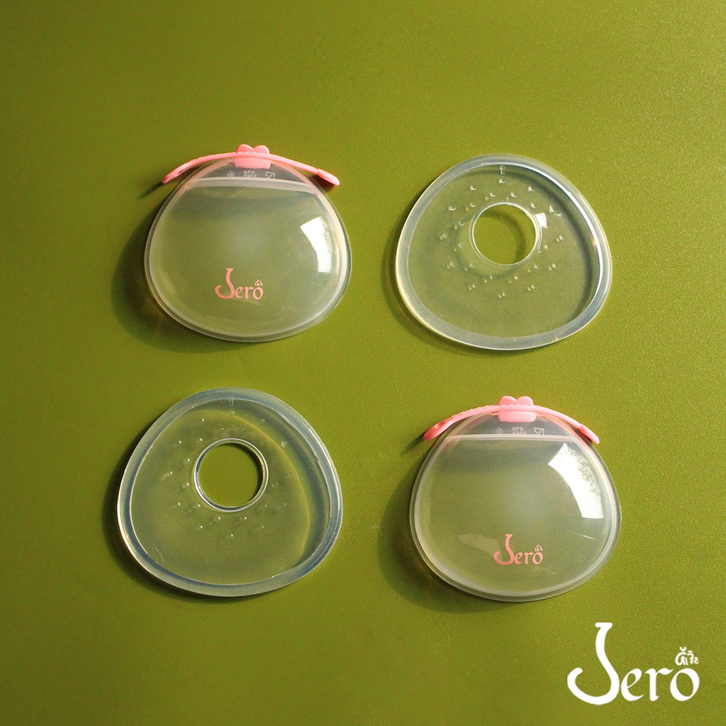 JAGEUN JERO Premium Breast Milk SHELL Penampung Asi 2 pcs FREE Case - Alternatif Breast Pad