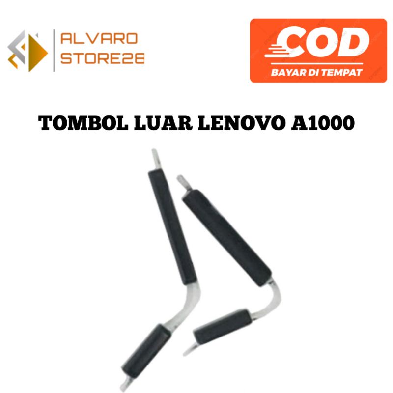 TOMBOL LUAR LENOVO A1000 SMALL ON OFF + VOLUME / TOMBOL RUBBER A1000 ON OFF + VOL