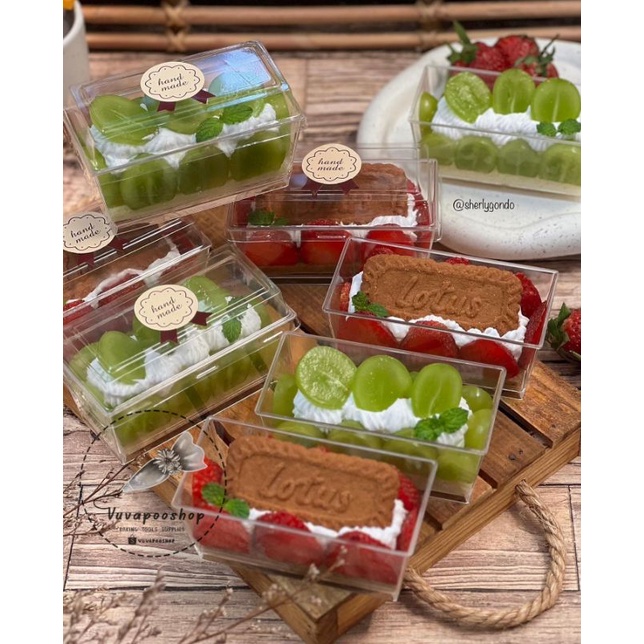 Cup Puding CH-32 isi 10pcs / Cup Jelly Pudding / Gelas Puding Plastik