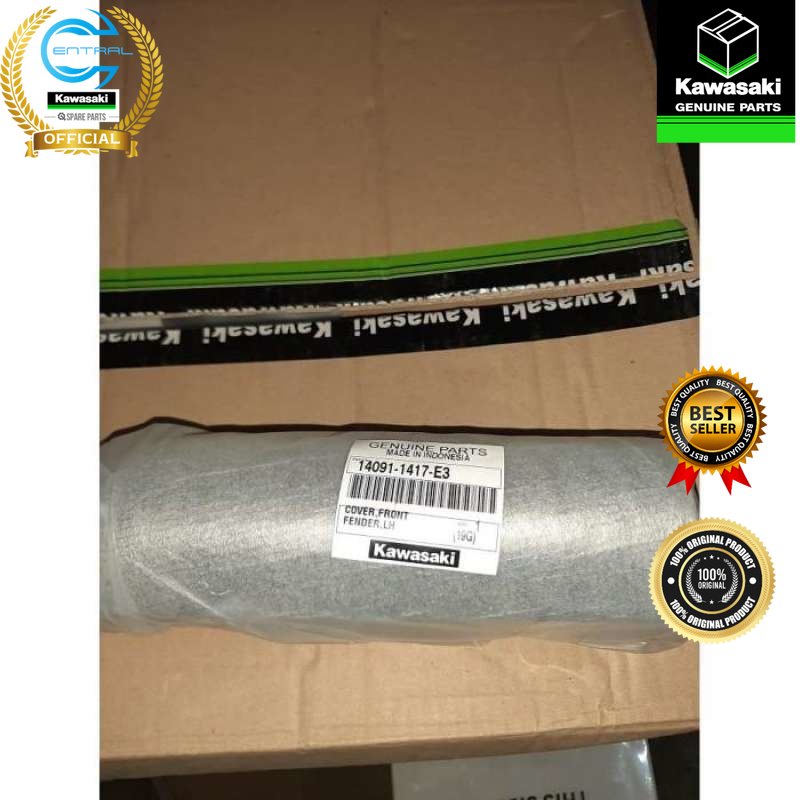 Jual Cover AsShock Depan Bagian Kiri Hitam Kaze R ORIGINAL KGP Shopee