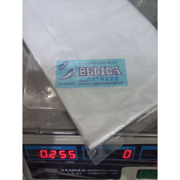 pp ikan belida 03x14x28 berat -+250g