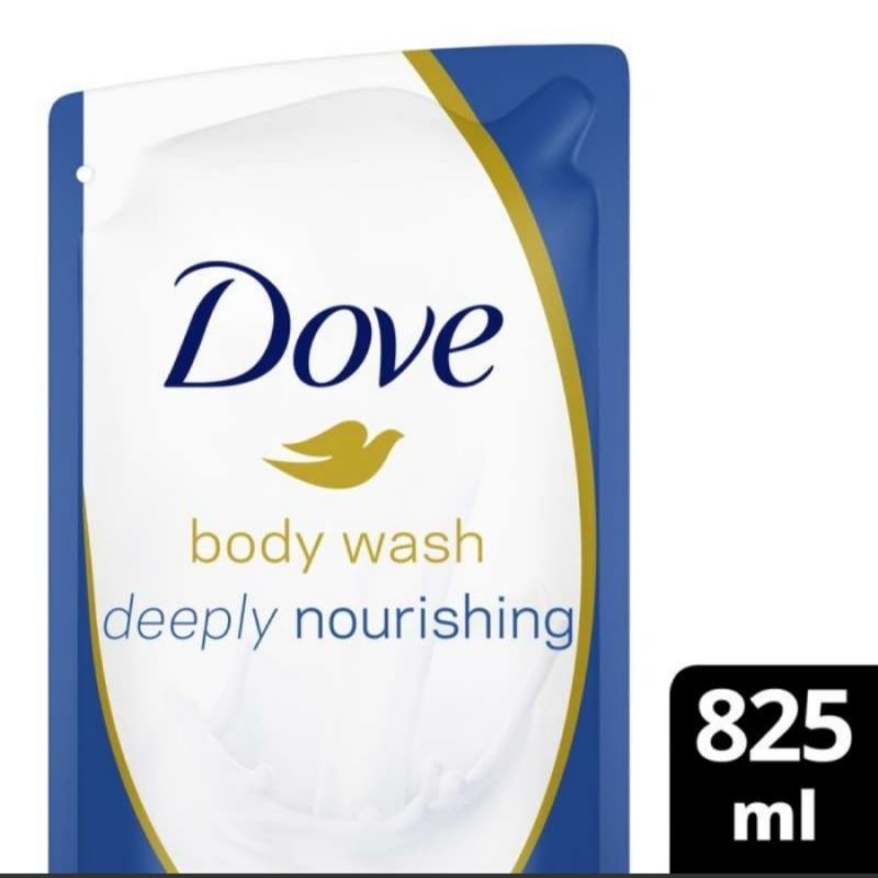 DOVE Body Wash Deeply Nourishing 825 ML Terlaris
