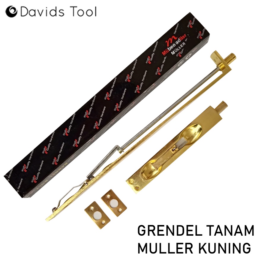 Grendel Pintu Panjang Gerendel Kupu Tarung Tanam Slot 12 Inch Muller