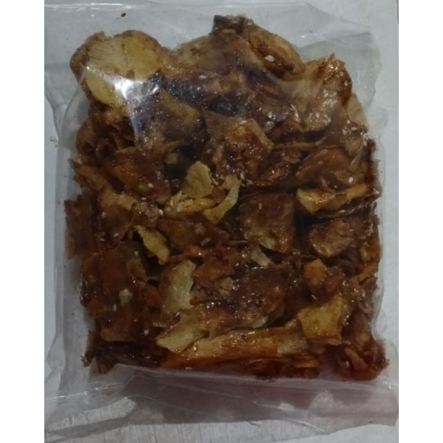 

Keripik singkong ubi gula merah pedas manis