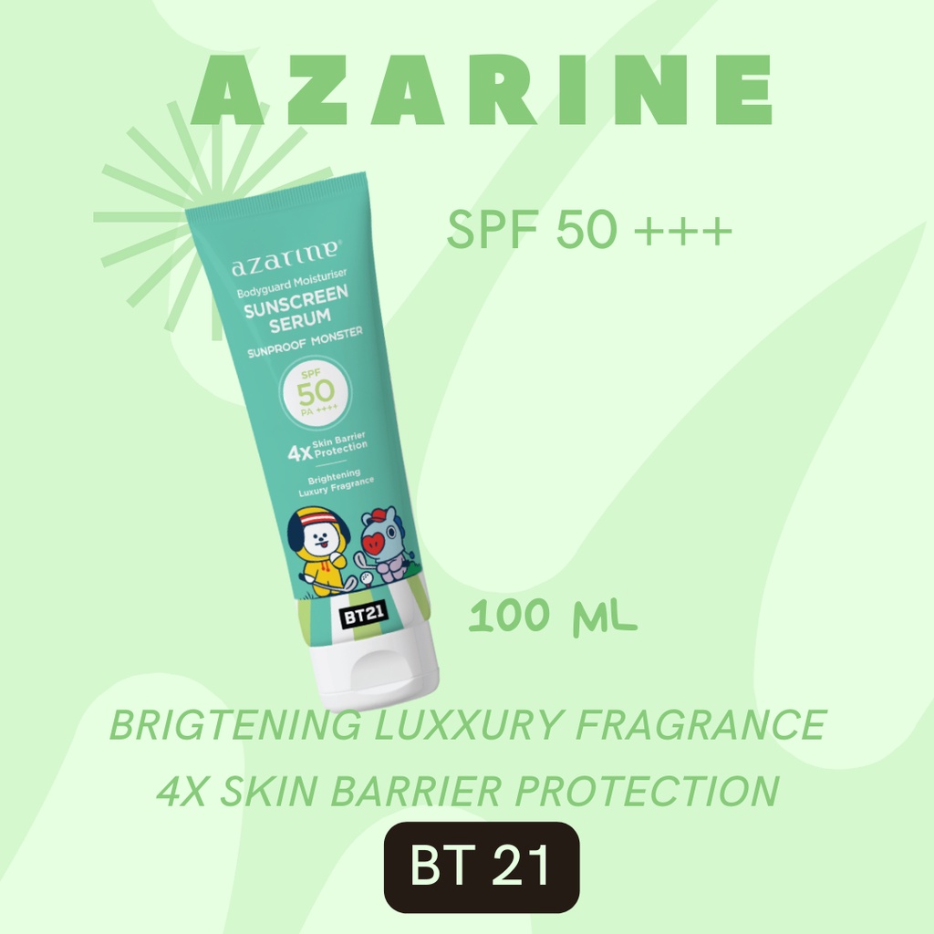 Azarine Sun Screen Serum BT21 100ml