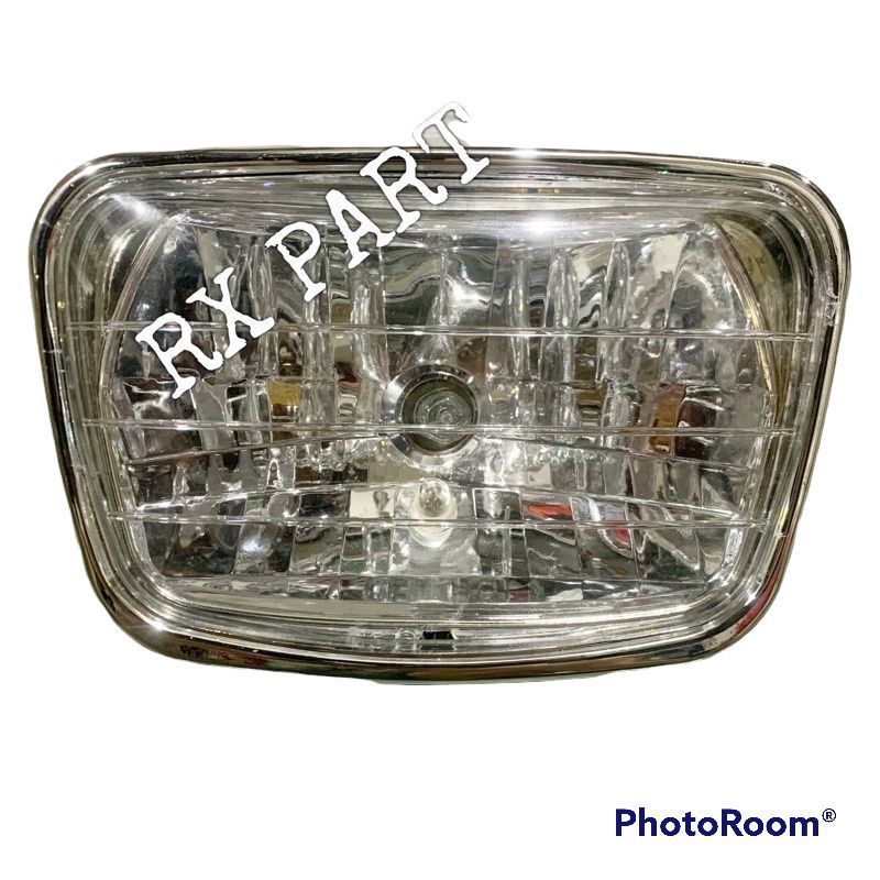 Lampu lampu depan Depan RX KING Oval Reflektor reflektor depan RX king Set batok