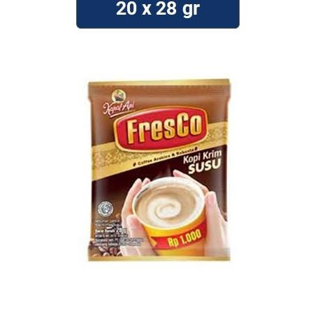 

CODES8e8D--Kapal Api Fresco Kopi Krim Susu 20 x 28 gr