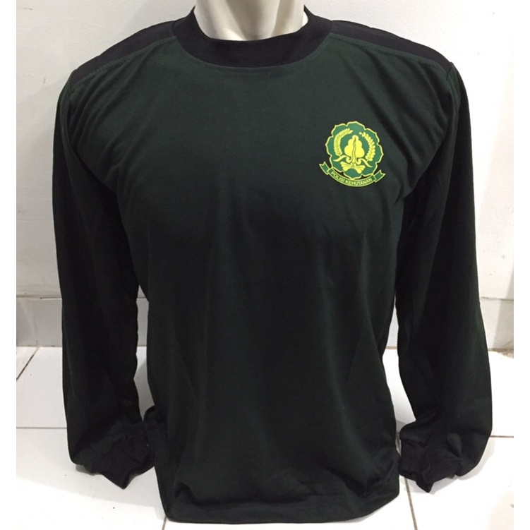 kaos POLHUT hijau lengan panjang/kaos polisi hutan hijau lengan panjang/kaos POLHUT lengan panjang
