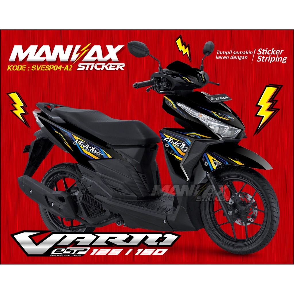 Sticker Striping List Motor VARIO 125-150 Click 2015-2017 / Striping VARIO 150