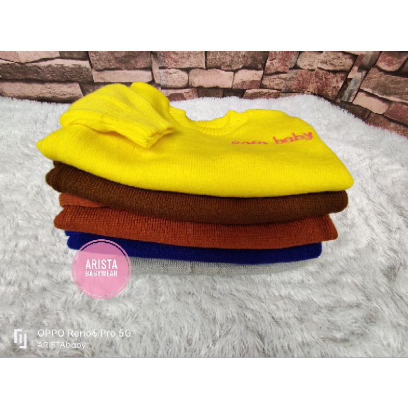 RAFFAbaby - atasan sweater bayi rajut premium