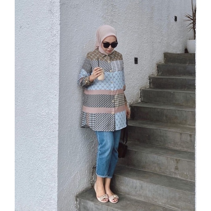 NEW READY❣️VZ Rumaisha Tunic Vivi Zubedi
