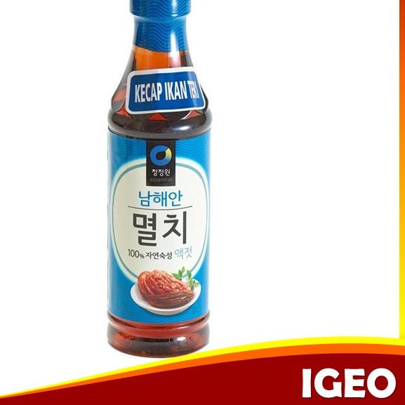 BAYAR DITEMPAT✔️Chung Jung One Anchovy Sauce Saus Kecap Ikan Teri 500gr Import Korea Halal|KD5