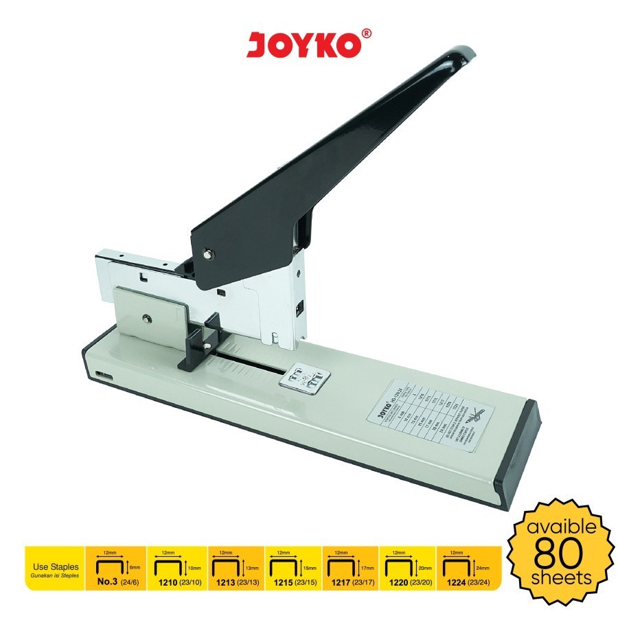 

JOYKO HEAVY DUTY STAPLES HD 12N/24 STAPLER HEAVY DUTY STEPLER STAPLES