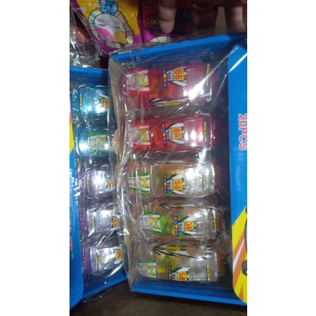 

Permen berbagai rasa berhadiah mobil isi 20pc
