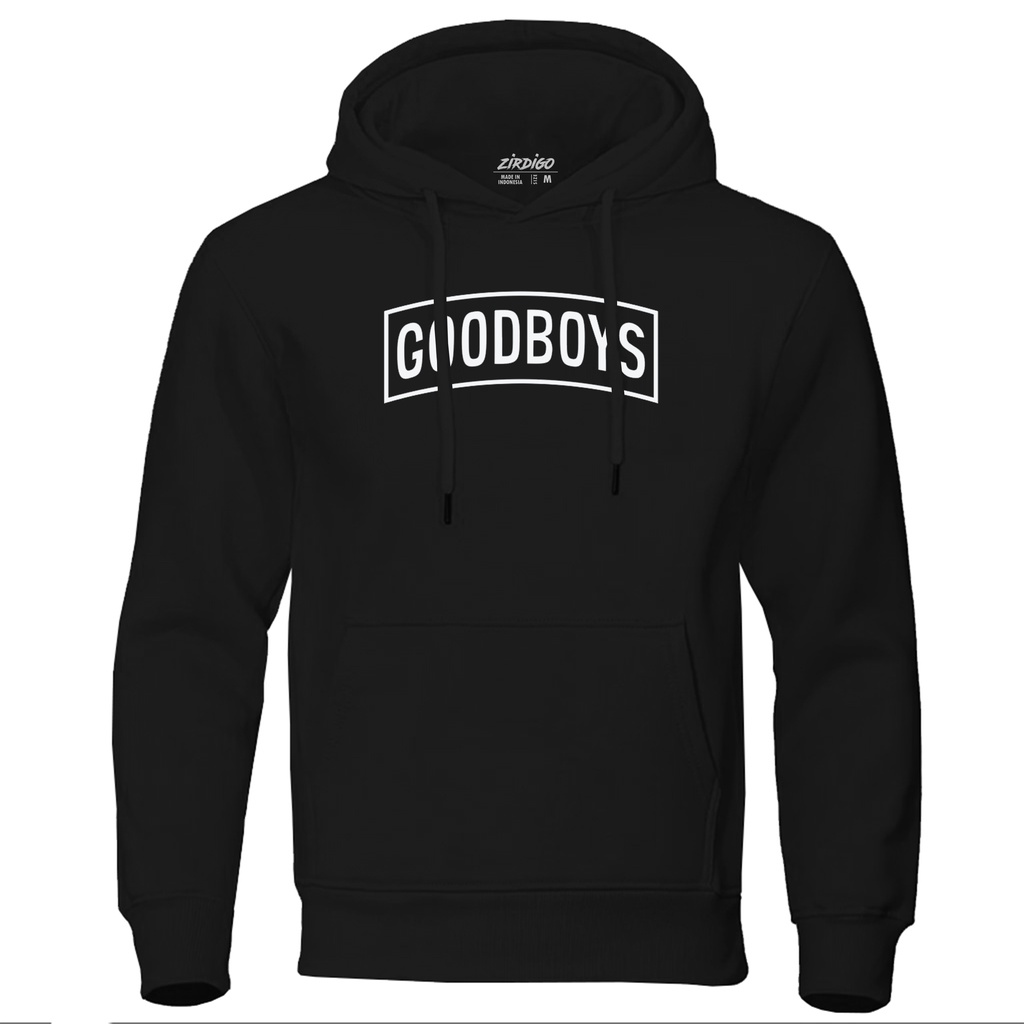 COD Sweater Hoodie Distro Goodboys Text Putih Premium Quality Sablon Printing Hoodie Pria &amp; Wanita Hoodie Gambar Hoodie Termurah Terlaris