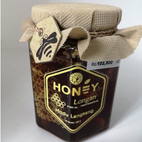 HONEY Comb Longan 320 G - Madu Lengkeng