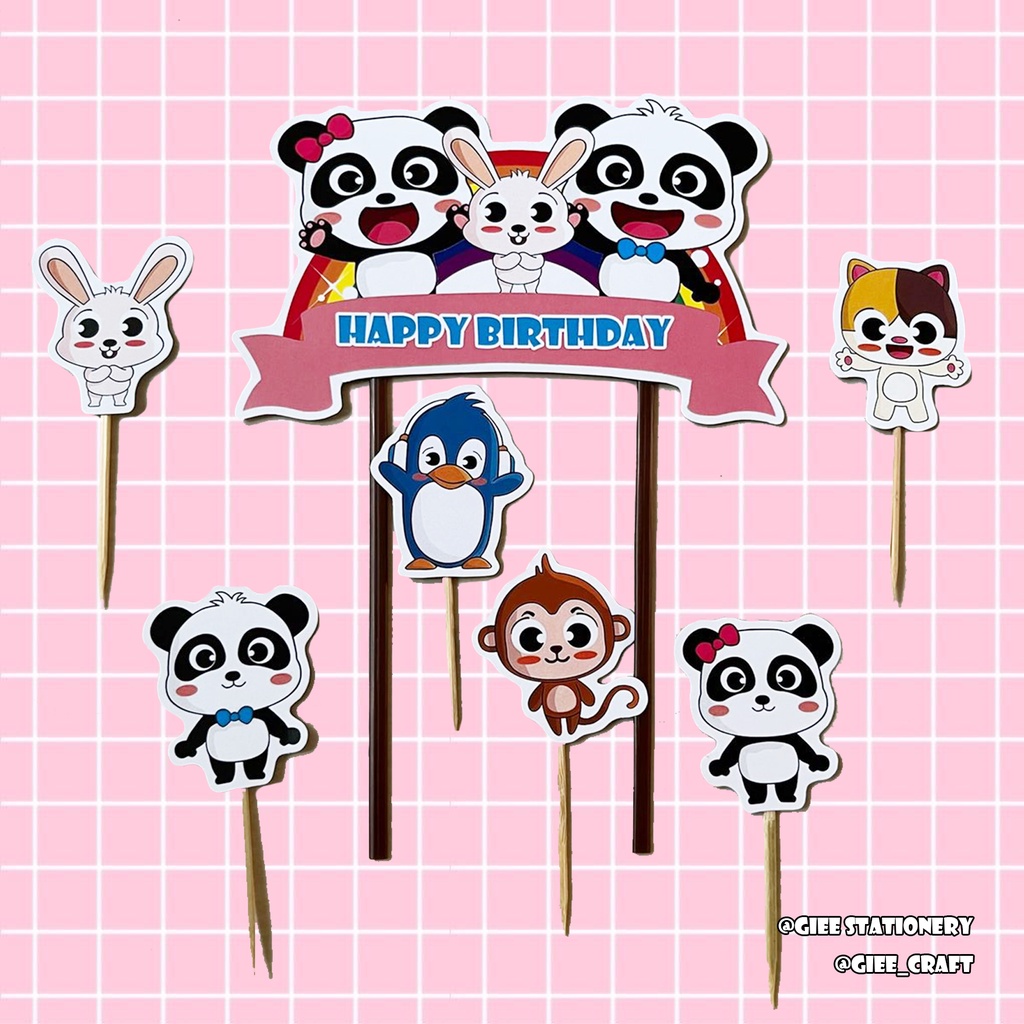 Cake Topper BABY BUS / Topper Kue BABY BUS / Hiasan Kue BABY BUS / BABY BUS