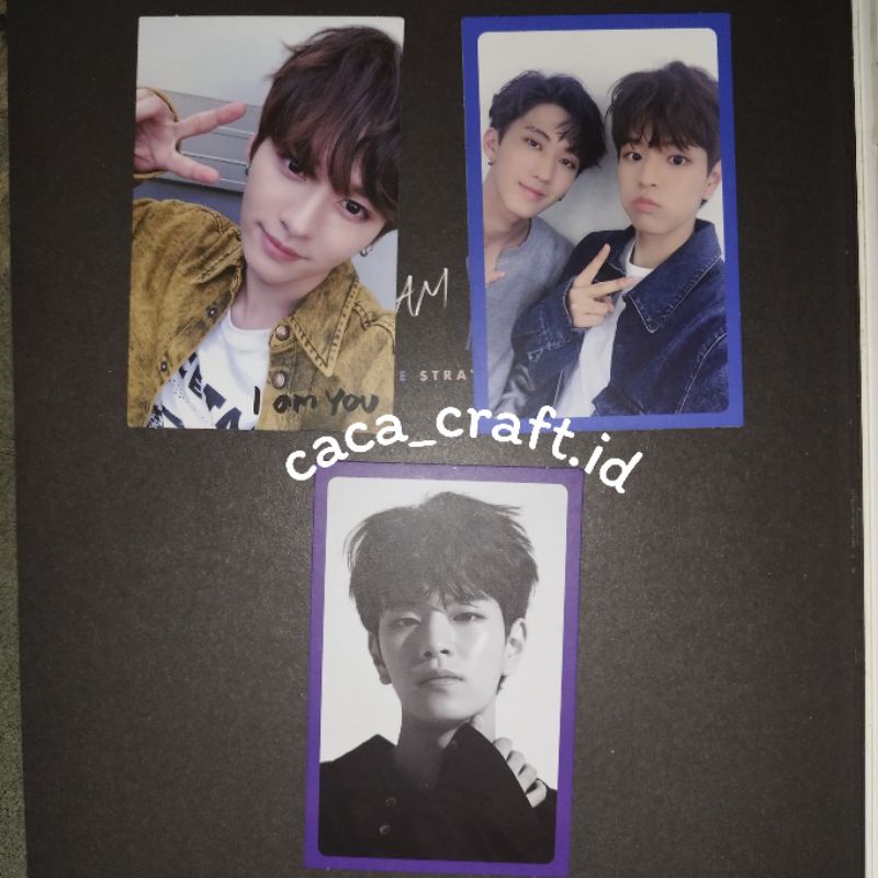 STRAY KIDS I AM YOU OFFICIAL PHOTOCARD | seungmin lee know changbin pc