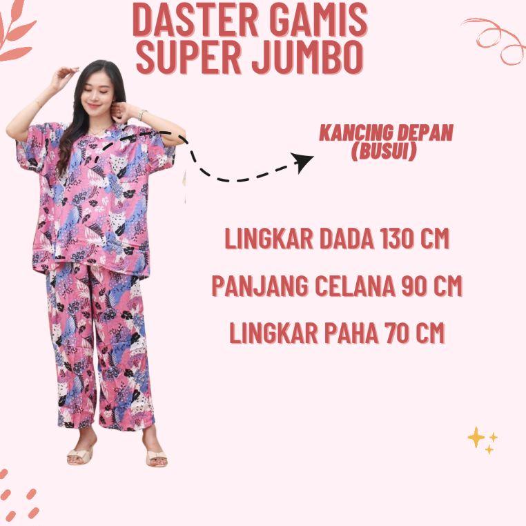 "PLB.18Oc22ᴺ" SETELAN ONE SET JUMBO CELANA PANJANG LENGAN PENDEK BUSUI BUMIL JUMBO BABYDOLL