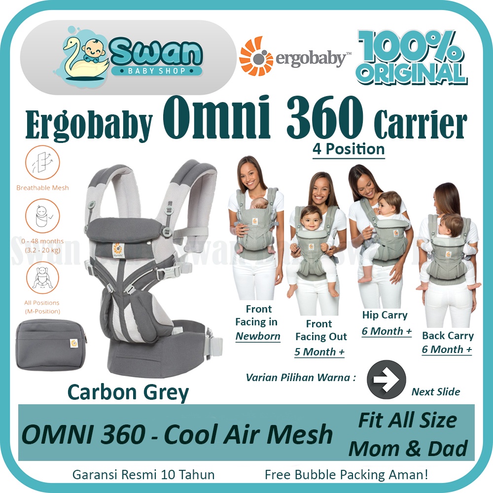 Ergobaby Omni 360 Cool Air Mesh Carrier