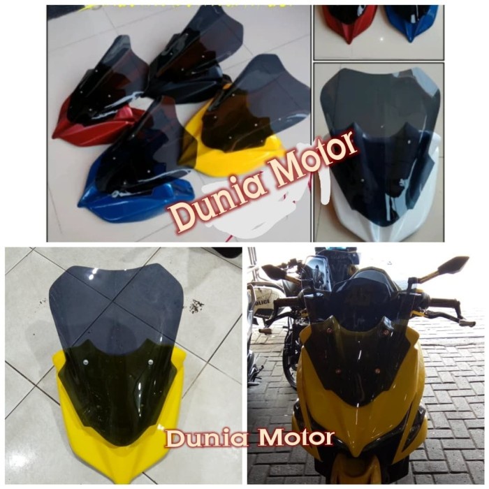 Tameng Depan Aerox 155 model Xmax winsil- Tameng Kedok Lampu Aerox 155