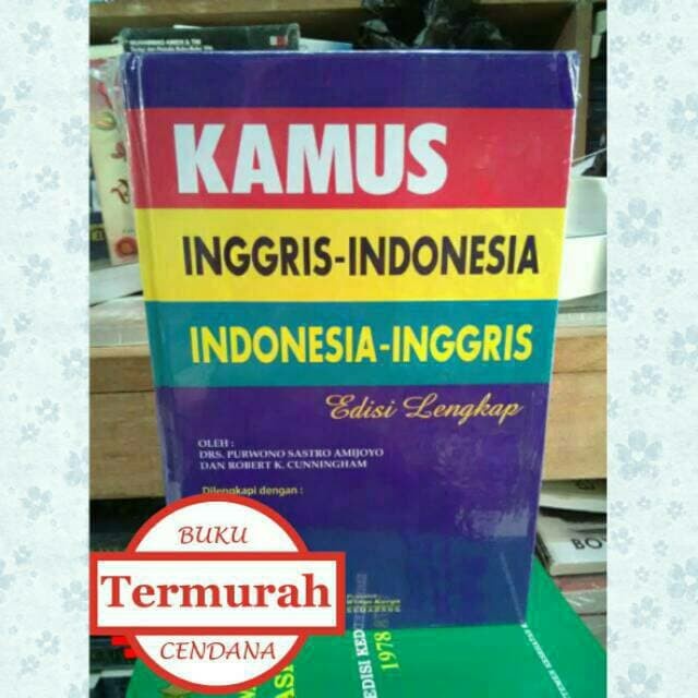 

✨COD✨ Kamus Lengkap inggris - Indonesia (FREE BUBBLE WRAP)