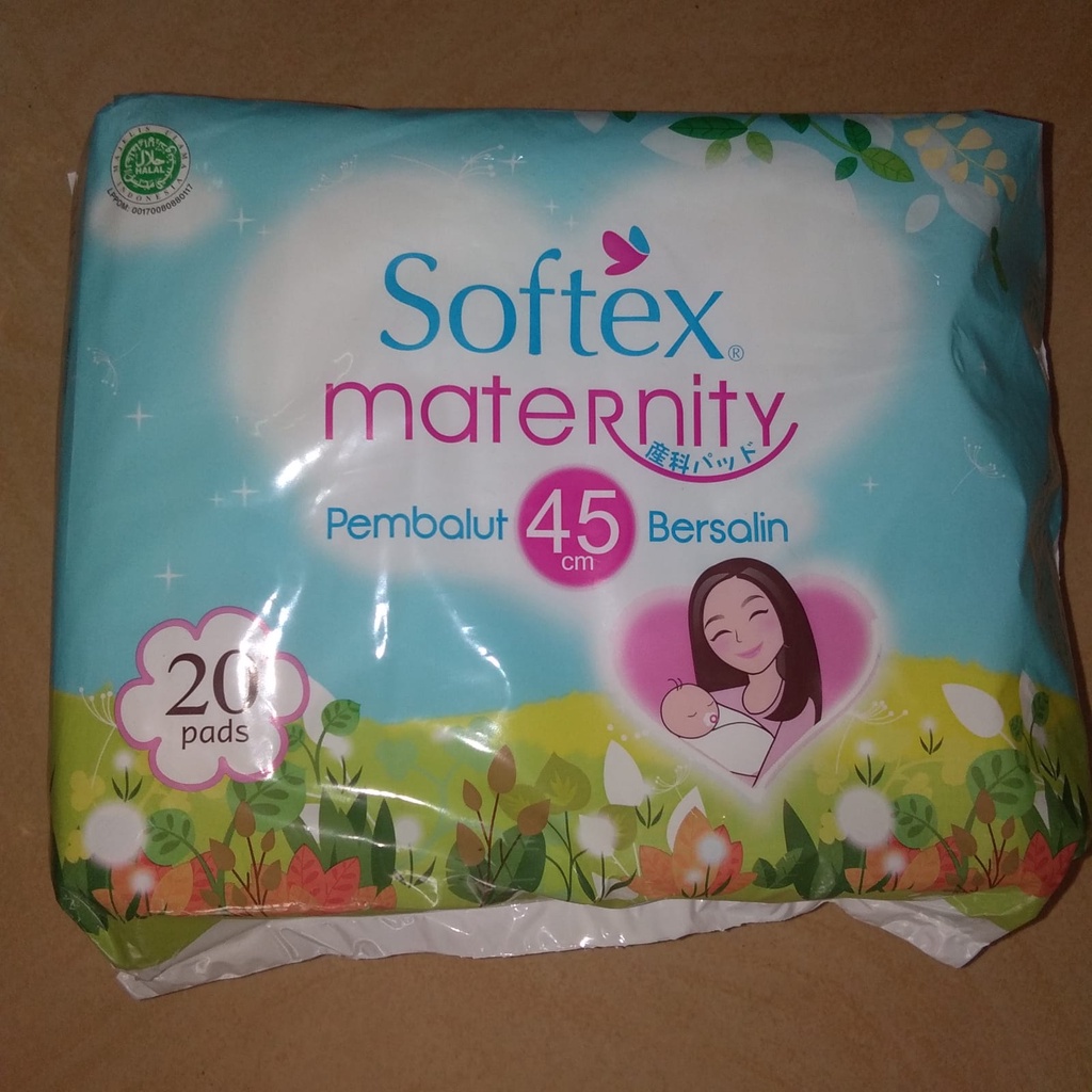 Pembalut Bersalin 45cm Softex Maternity / Pembalut Ibu Pasca Melahirkan