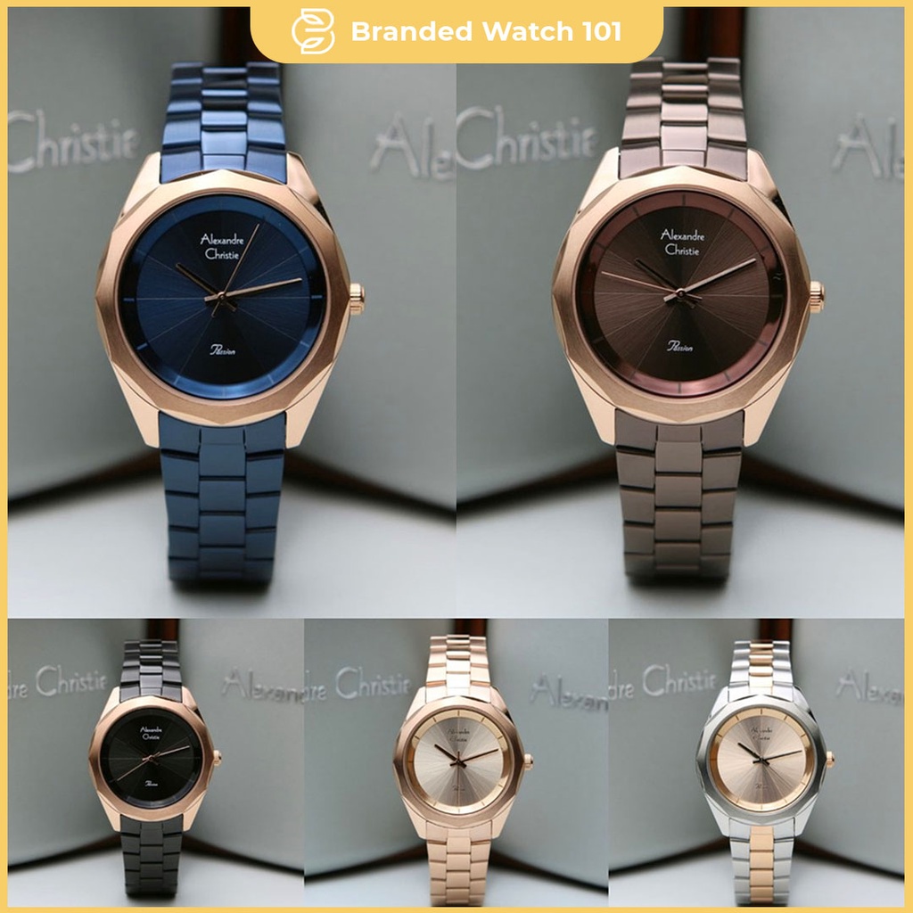 Jam Tangan Wanita Alexandre Christie AC 2860 / AC2860 Original Garansi Resmi 1 Tahun