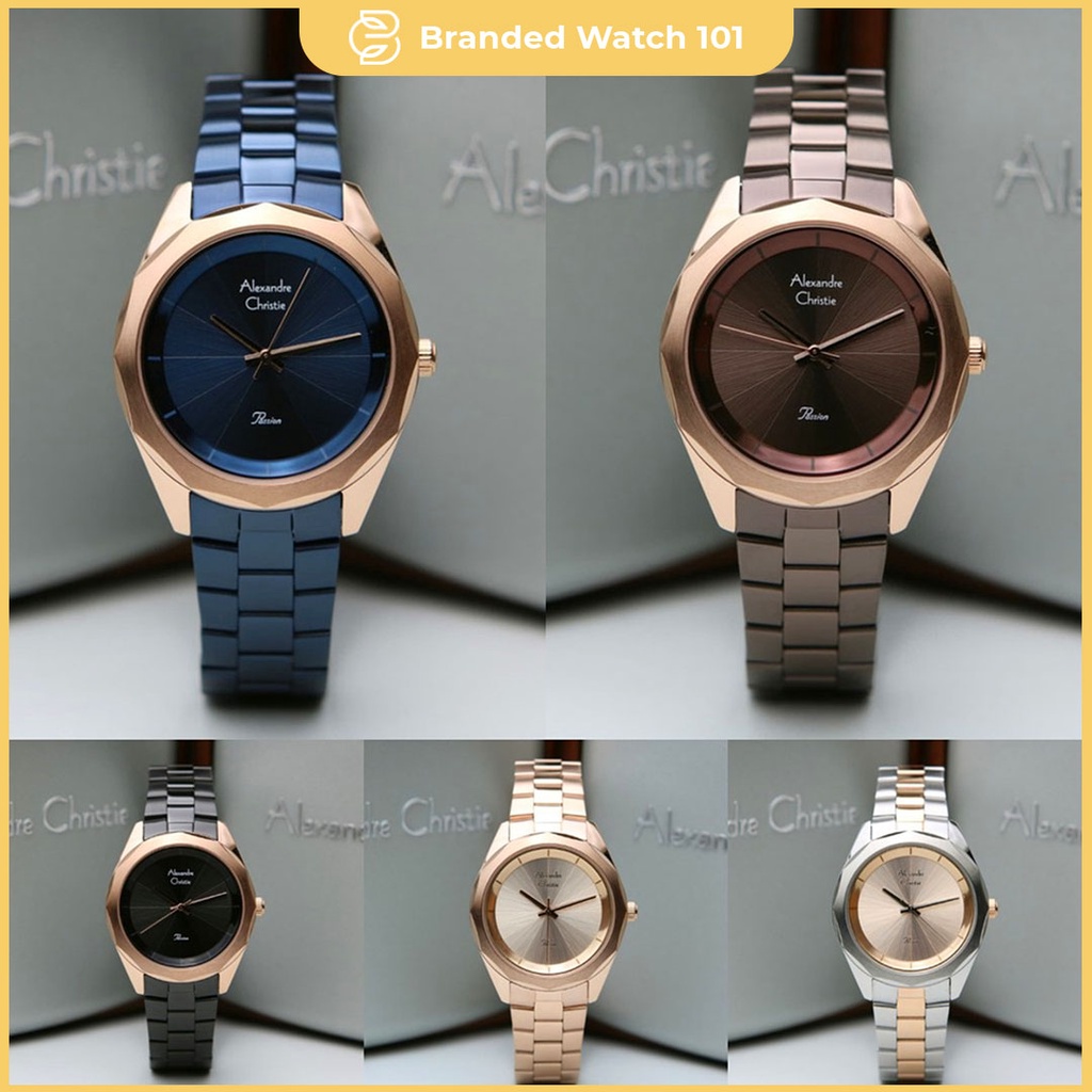 Jam Tangan Wanita Alexandre Christie AC 2860 / AC2860 Original Garansi Resmi 1 Tahun