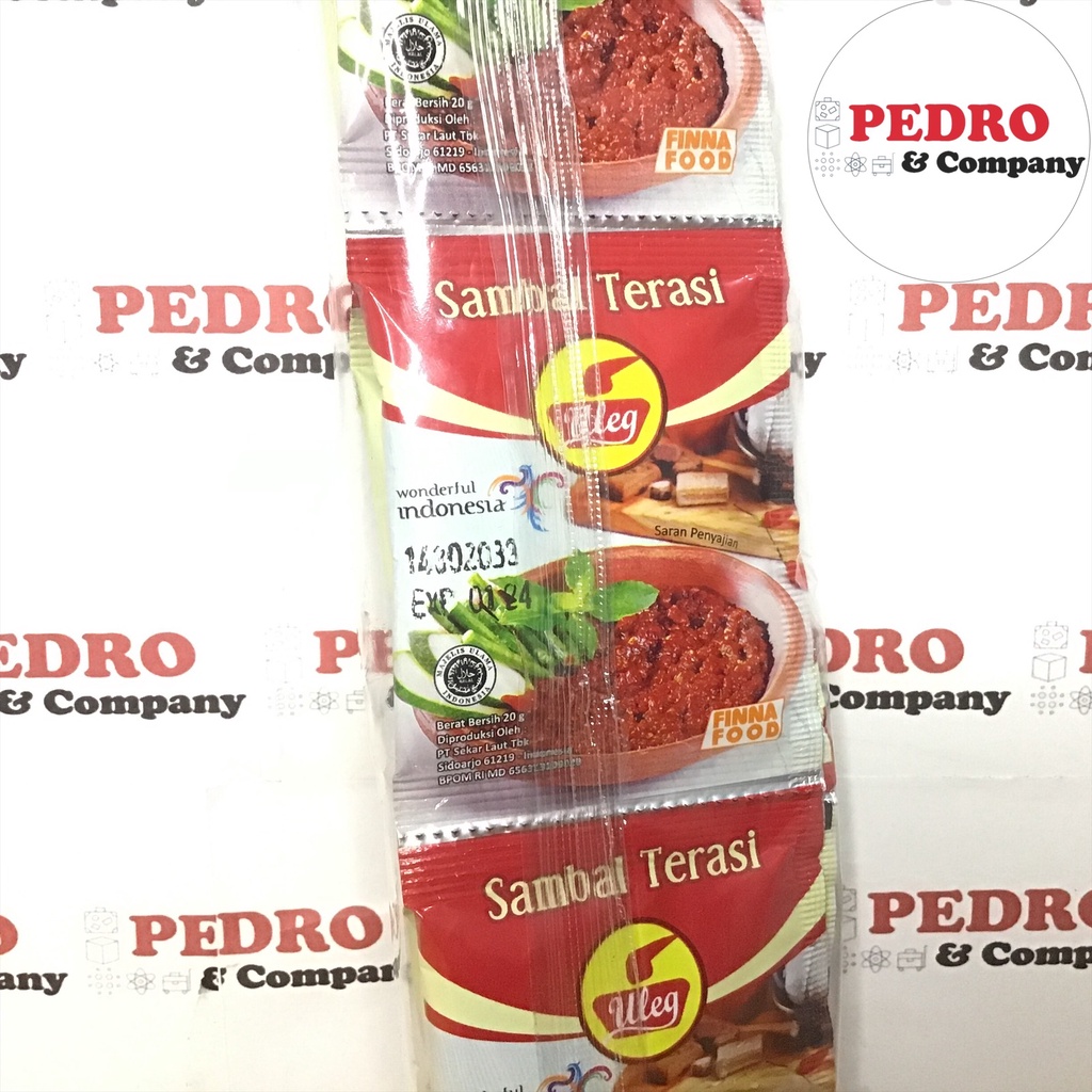 

Finna - Uleg sambal terasi asli 10 sachet x 20 gr