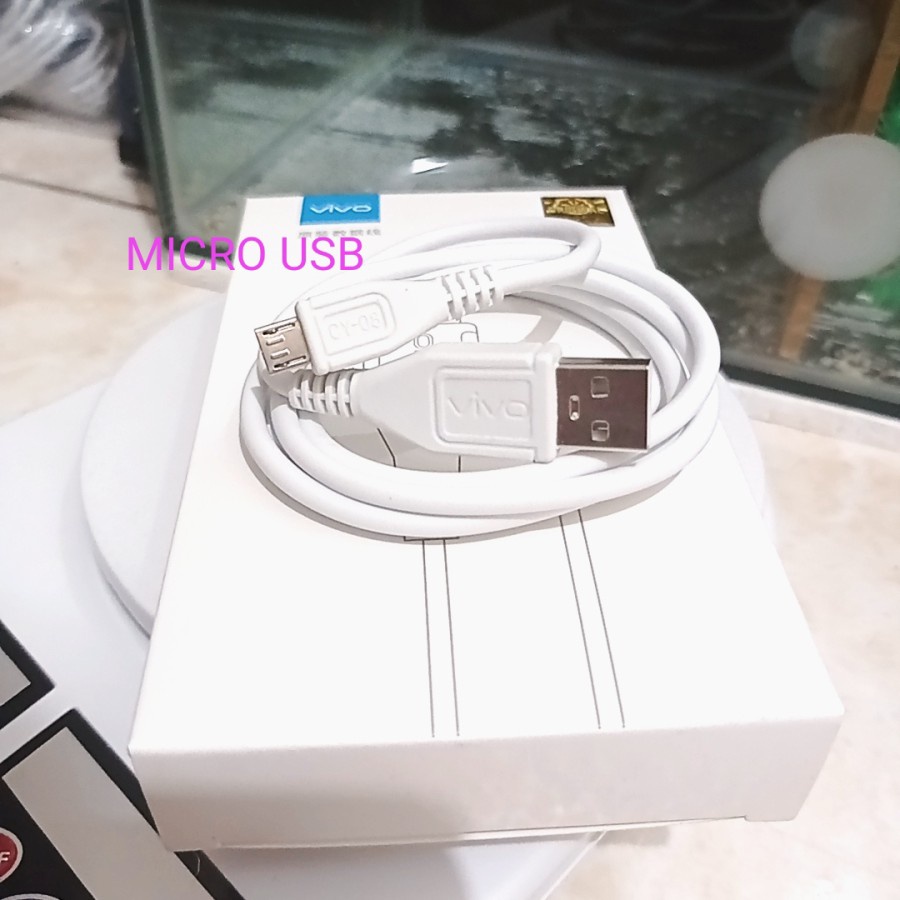 Kabel Data VIVO Original 100% Fast Charging Micro USB Type C USB Flash Cable