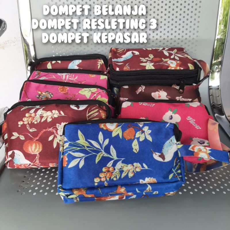 Dompet koin | Dompet Hp | Dompet resleting 3 | Dompet kepasar | Dompet Wanita